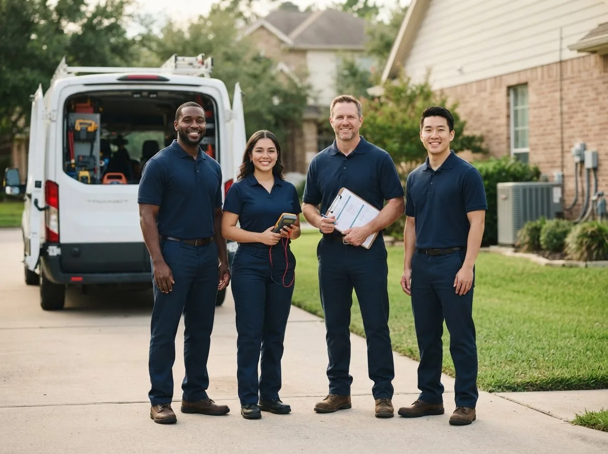 Certified HVAC technician near Martindale, TX